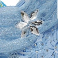 Приказна рокля на Пепеляшка и Ледената кралица+ подарък коронка , снимка 2 - Детски рокли и поли - 28305789