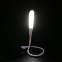 Преносима мини USB LED крушка, гъвкава с 14 светодиода за лаптоп, компютър и др., снимка 3 - Други - 32660751
