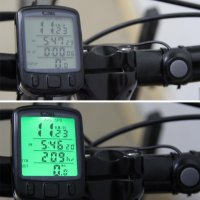 563 Водоустойчив безжичен LCD компютър, снимка 5 - Части за велосипеди - 37450257