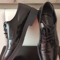 Дамски черни кожени обувки Oxford с връзки Zee Lane 40 номер, снимка 2 - Дамски елегантни обувки - 40872908