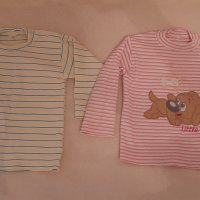 2 броя детски блузи, снимка 1 - Детски Блузи и туники - 34786416