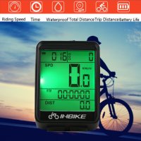 Километраж скоростомер колоездене велосипед водоустойчив LED велокомютър хронометър компютър часовни, снимка 10 - Части за велосипеди - 27870597