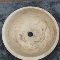 Каменна мивка травертин , снимка 2 - Мивки - 43107707