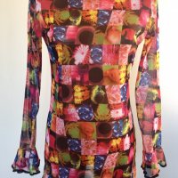 Дамска блуза туника, снимка 1 - Туники - 28470591