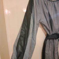 Блуза пепит, снимка 4 - Блузи с дълъг ръкав и пуловери - 44131436