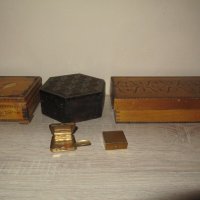 стара дървена кутия, снимка 10 - Антикварни и старинни предмети - 44025870