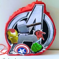 Картонена торта Отмъстителите / Avengers, снимка 17 - Други - 25106479