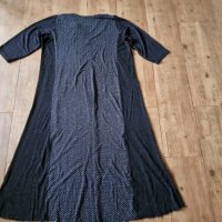 3XL/4XL Дамска рокля еластична в черно  , снимка 2 - Рокли - 43254043