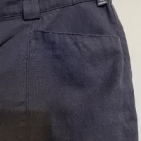 Тъмно син ленен панталон с прав крачол Gardeur, снимка 4 - Панталони - 37859985