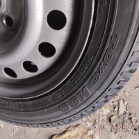 Бусови гуми с джанти , снимка 1 - Гуми и джанти - 43392886