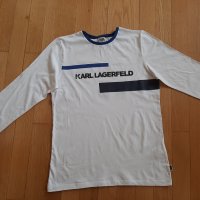 Мъжки блузи KARL LAGERFELD, размер S/M, 174 см.Оригинални!, снимка 2 - Блузи - 28666947