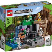 Kонструктор LEGO® Minecraft 21189 - Подземието на скелетите / 364 части, снимка 1 - Конструктори - 43181685