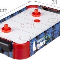 Relaxdays мини въздушен хокей - LED маса за въздушен хокей , снимка 3 - Други - 43343812