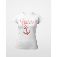 Тениска за моминско парти - Anchor Bride, снимка 5 - Тениски - 27942965