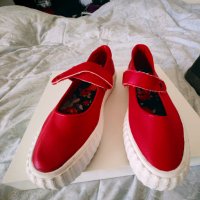Червени сладурски обувки Rocket Dog, номер 36, снимка 2 - Дамски ежедневни обувки - 43062813