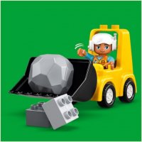 Lego DUPLO Булдозер, снимка 9 - Конструктори - 39957711