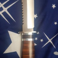 Качествен нож от неръждаема стомана със кания,нов, снимка 9 - Ножове - 34851652