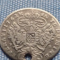 Сребърна монета 7 кройцера 1762г. Франц първи Гунзбург Австрия 24950, снимка 9 - Нумизматика и бонистика - 42968334