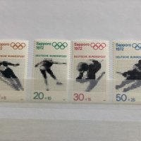 71. Германия1971/72 = “ Спорт.  Зимни олимпийски игри- Сапоро72”,**.