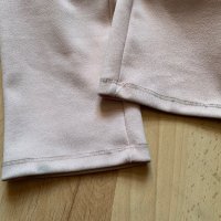 Нов розов панталон с изрязана талия , снимка 4 - Панталони - 43271816