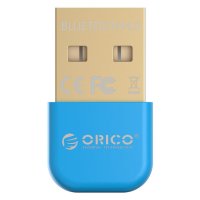 Orico блутут адаптер Bluetooth 4.0 USB adapter, blue - BTA-403-BL, снимка 2 - Кабели и адаптери - 43481999