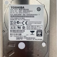 Хард диск Toshiba 500GB 2.5” 100%
