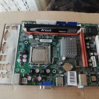 Дънна платка ECS G41T-M7 Socket 775 CPU+FAN, снимка 2 - Дънни платки - 32579433