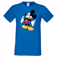 Мъжка тениска Mickey Mouse 7 Подарък,Изненада,Рожден ден, снимка 2 - Тениски - 36576508