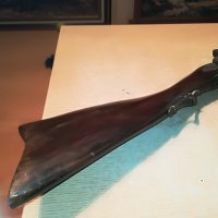 стара пушка антика-метал/дърво 102см 0406210831, снимка 3 - Антикварни и старинни предмети - 33100028