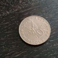 Монета - Франция - 10 франка | 1988г. (Ролан Гарос), снимка 1 - Нумизматика и бонистика - 27789843