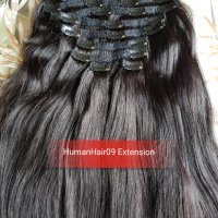 Индийска 220гр. 61см. 100% естествена коса! 1В, снимка 2 - Аксесоари за коса - 28518535