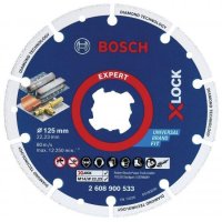Разпродажба!Диамантен диск за метал X-LOCK 125 x 22,23 mm Bosch, снимка 1 - Други инструменти - 35497254