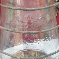 Стар германски немски фенер, снимка 4 - Антикварни и старинни предмети - 40760017