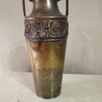 месингова ваза арт деко, снимка 1 - Антикварни и старинни предмети - 42969352