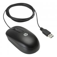 Оптична мишка HP  USB Черна , снимка 1 - Клавиатури и мишки - 26144189