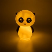 Нощна лампа на батерия, Panda, 10x8x14.5см, снимка 2 - Соларни лампи - 43583864