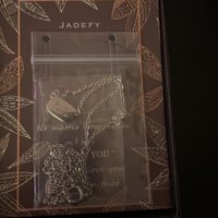 Нова Огърлица с букви LOVE хипоалергенно Колие Подарък за жена гадже, снимка 7 - Колиета, медальони, синджири - 36703793