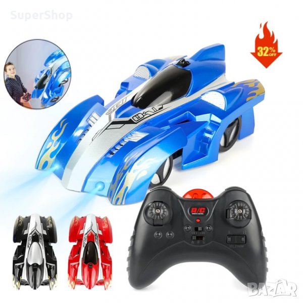 Количка катереща стени Антигравитационна кола с дистанционно, снимка 1