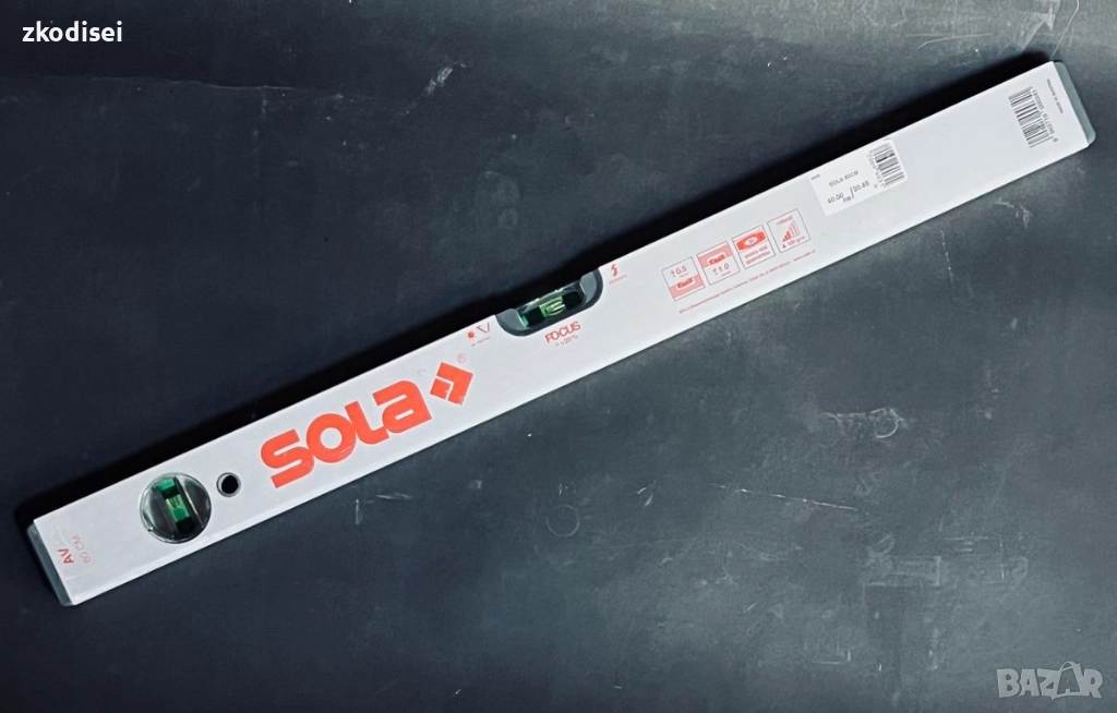 Нивел SOLA 60см, снимка 1