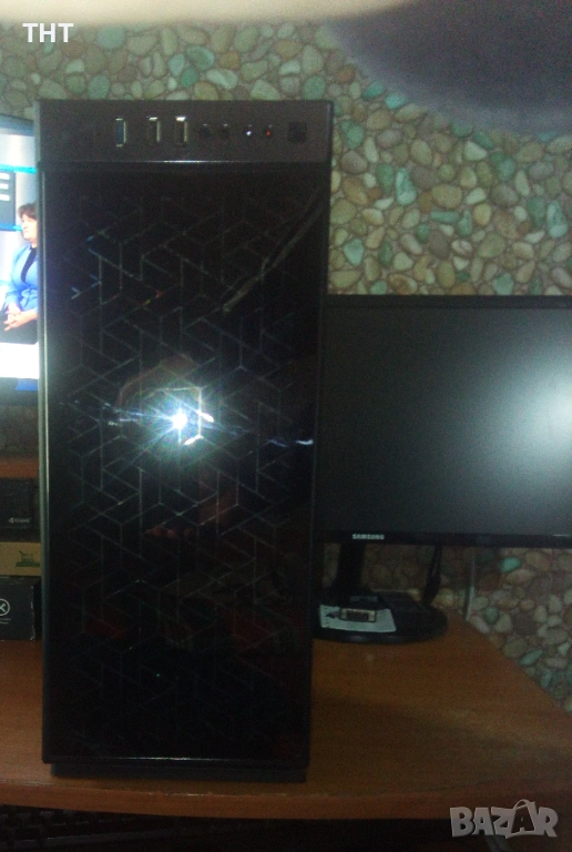 ГеймингPC i7 3770S-4с/8т/RX570-4gb/16gbDDR3/120ssd/1Tbhdd/475PSU, снимка 1