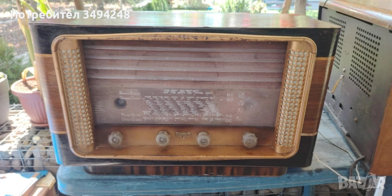 Старо лампово радио Marquett , снимка 1