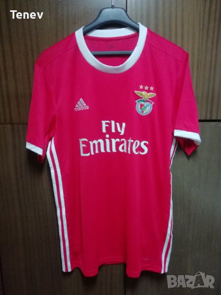 Benfica Adidas Нова Оригинална Футболна Тениска Фланелка Бенфика размер L , снимка 1
