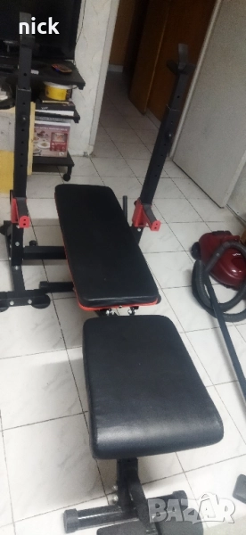 лежанка със стойка за лост, снимка 1