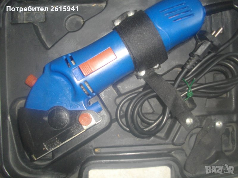 ЗА ЧАСТИ-ЗА РЕМОНТ - Ел. Мини Ръчен Циркуляр Роторайзер ф50,4мм-500 Вата-В Куфар-Не Тръгва-Почти Нов, снимка 1