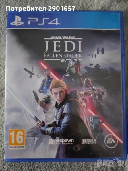 Продавам Star wars Jedi fallen order PS4 , снимка 1