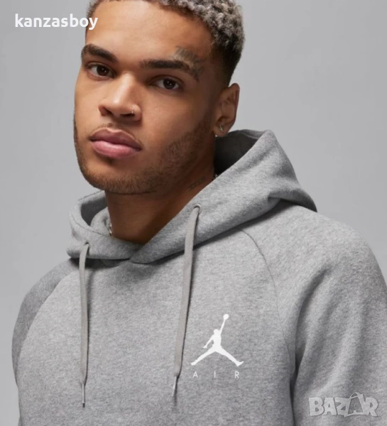 Jordan Jumpman CARBON HEATHER/WHITE - страхотно мъжко горнище С, снимка 1