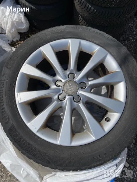 Оригинални  лети джанти audi A6 17 цола, снимка 1