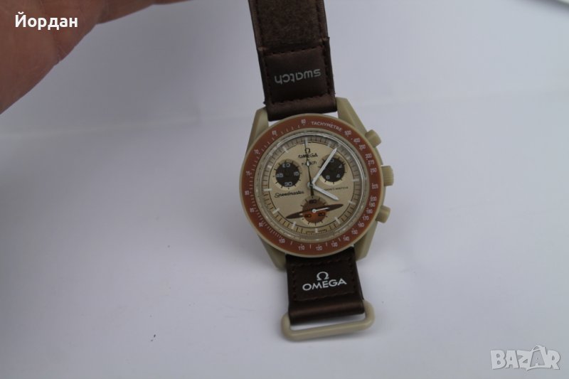 SWATCH ''Омега'' хронограф РЕПЛИКА 42мм, снимка 1