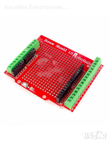 Arduino Uno R3 Terminal Shield Proto Screw с терминални конектори, снимка 1
