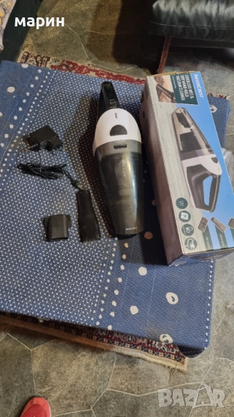 Мощна акумулаторна прахосмукачка без торба - нова, снимка 1